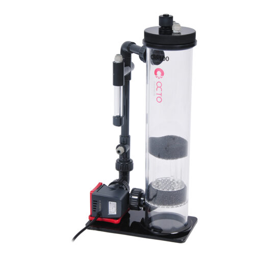 Кальциевый реактор CR-100   D100/ 240х180х500мм, объём 1,5л, аквариум до 260-450л, помпа AQ-1200, 10Вт
