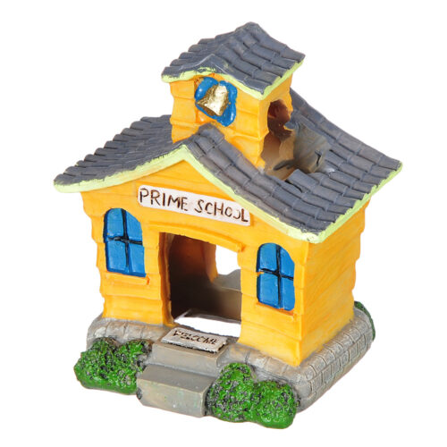 Декорация пластиковая PRIME Школа для рыб 8.5X7.5X10см PR-RP172