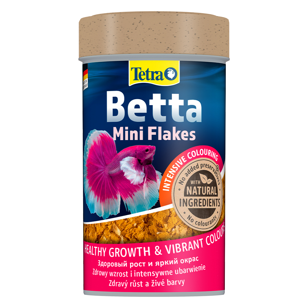 Корм для рыб Tetra Betta 100мл хлопья лабиринтовым Корм для рыб Tetra Betta 100мл хлопья лабиринтовым