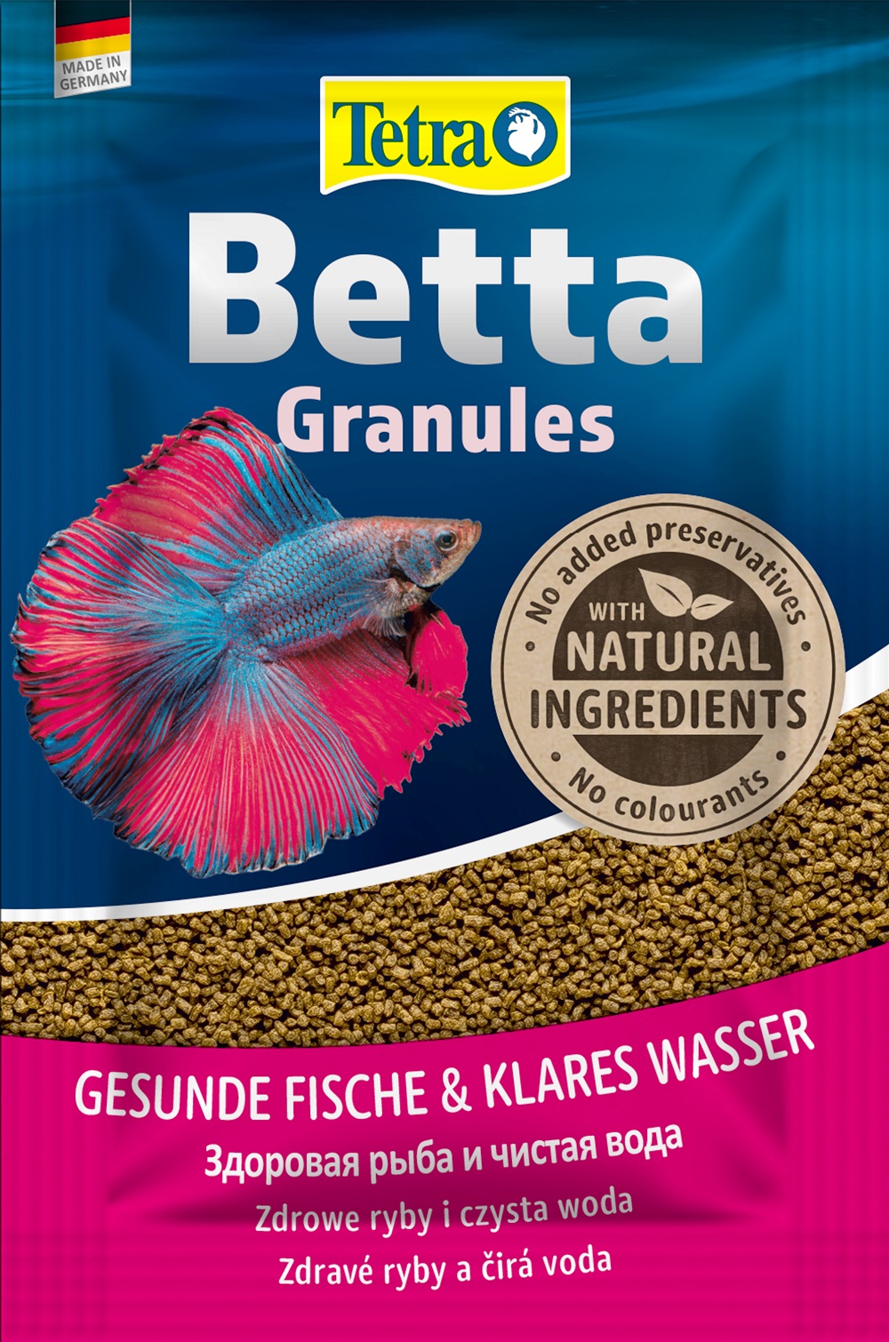 Корм для рыб TetraBetta Granules 5г пакет гранулы Корм для рыб TetraBetta Granules 5г пакет гранулы