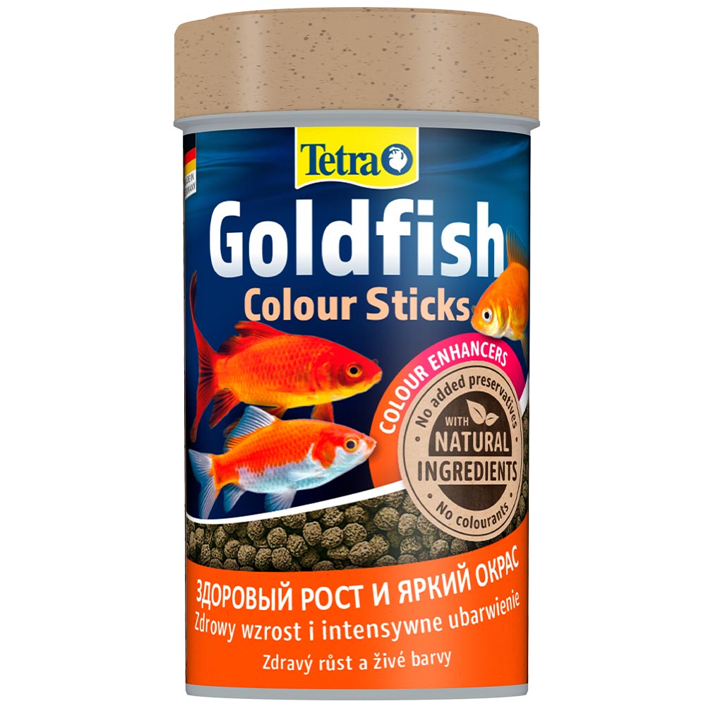 Корм для рыб Tetra Goldfish Colour Sticks 100мл палочки для окраса Корм для рыб Tetra Goldfish Colour Sticks 100мл палочки для окраса